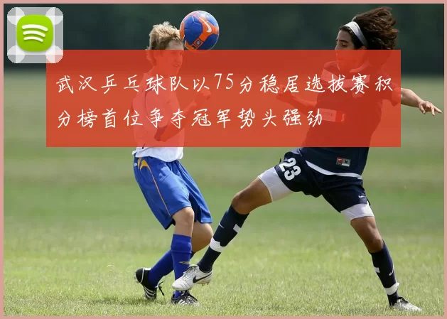 武汉乒乓球队以75分稳居选拔赛积分榜首位争夺冠军势头强劲
